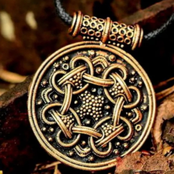 Wikinger-Amulett aus Haithabu - Bronze