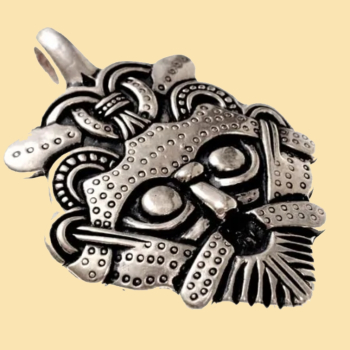 Maskenamulett von Gnezdovo - versilbert