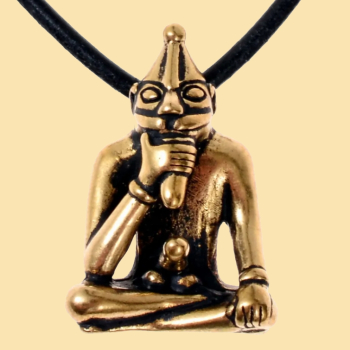 Freyr-Amulett von Rällinge - Bronze