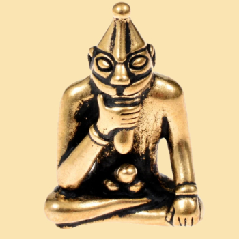 Freyr-Amulett von Rällinge - Bronze