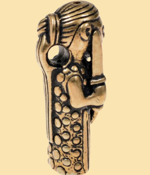 Preview: Amulett Hårby-Walküre - klein- Bronze