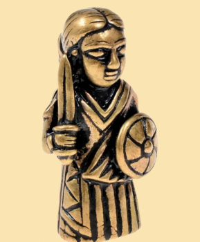 Die Walküre von Hårby- Bronze