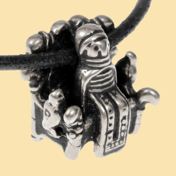 Odin-Anhänger von Lejre - versilbert