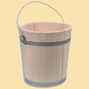 Holzeimer aus Fichte - ca. 10 l