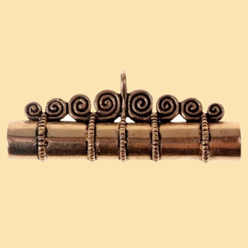 Wikinger-Nadeldose aus Birka - Bronze