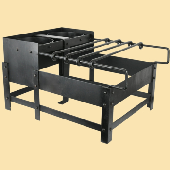 Craticula -  römisches Kochgestell -  Stahl