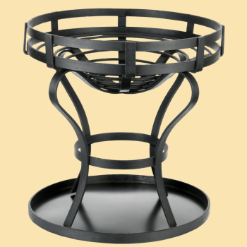 Feuerkorb mit Bodenplatte -  ca. 41 cm