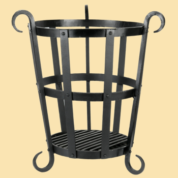 Geschmiedeter Feuerkorb -  ca. 45 cm hoch