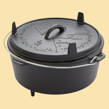 Dutch Oven 7 l - Gusseiserner Topf - 30 cm
