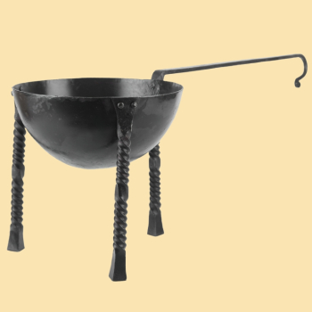 Grapen - Dreibein-Pfanne - Dreibein-Topf - handgeschmiedet