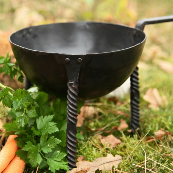 Preview: Grapen - Dreibein-Pfanne - Dreibein-Topf - handgeschmiedet
