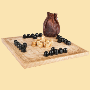 Hnefatafl - Wikinger Brettspiel aus Holz