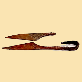 Geschmiedete Wikingerschere -  13 cm