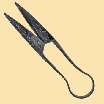 Solide Wikinger-Bügelschere - 17 cm