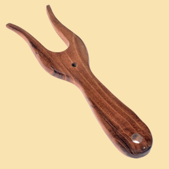 Traditonelle Strickgabel - Holz