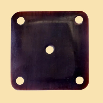 Webbrettchen aus Horn - 4,5 cm