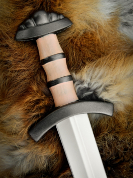 Preview: LARP Kinder Wikinger Schwer - Leifr - Polsterwaffe - 63 cm