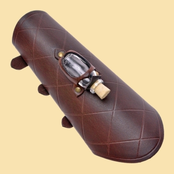 Preview: Armschützer mit einem Trankfläschchen  -  braun