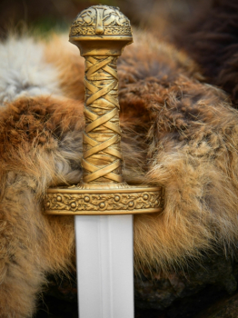 Preview: LARP Kinder Ritterschwert - Rexor - Polsterwaffe - 63 cm