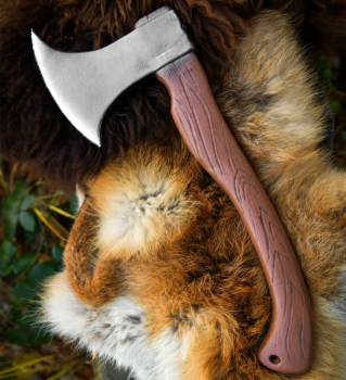 Preview: LARP Axt Rurik -  Polsterwaffe -  38 cm