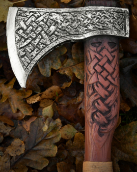 Preview: LARP Wikinger Axt Ulfric - Polsterwaffe - 35 cm