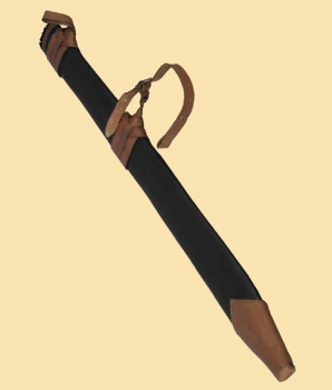 Schwertscheide - groß - für Rechtshänder - schwarz