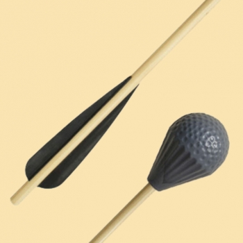 Preview: LARP Armbrustbolzen - mit Sicherheitskopf - ab 6 Stück