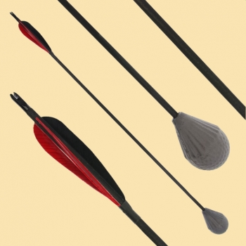 Preview: LARP Pfeil Night Flame - ab 5 Stück