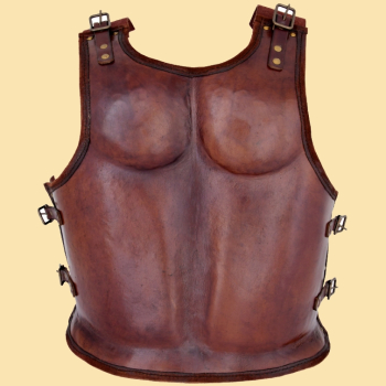 Preview: Muskelbrustpanzer aus Leder