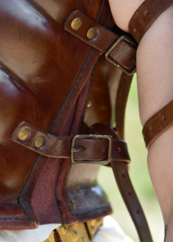 Muskelbrustpanzer aus Leder