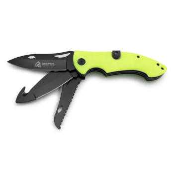 PUMA XP Trifecta 3-Klingen Schliessmesser - Acryl - nachleuchtend