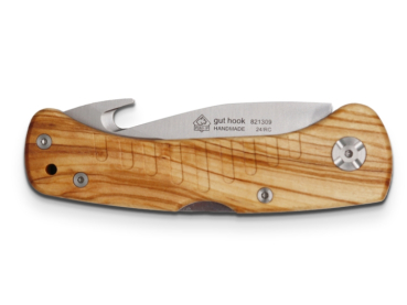 Preview: PUMA IP Jagdtaschenmesser mit gut hook - Olivenholz