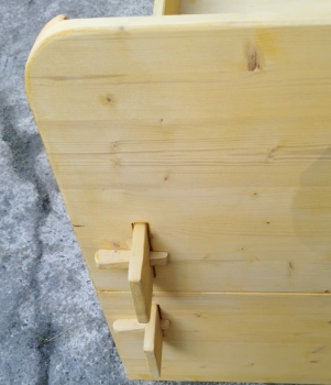 Preview: mittelalterliches Steckbett – Kinder- Jugendbett - klein