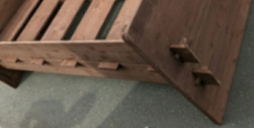 Preview: mittelalterliches Steckbett – Kinder- Jugendbett - klein