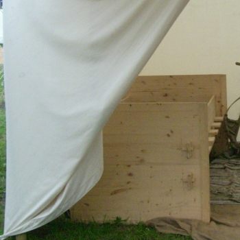 Preview: mittelalterliches Steckbett – Einzelbett – groß