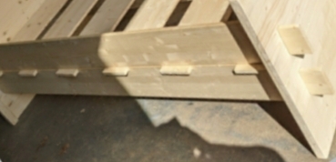 Preview: mittelalterliches Steckbett – Einzelbett – groß