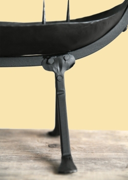 Preview: Kerzenhalter Wikingerschiff  -  ca. 50 cm