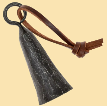 Geschmiedete Mittelalter-Glocke