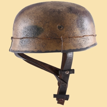 Preview: Deutscher Fallschirmjäger-Helm - M38 - mit Camo-Finish