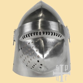 Preview: Hundsgugel -  Schloss Churburg - ca. 1395 - 1,2 mm Stahl