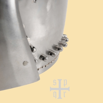 Preview: Hundsgugel -  Schloss Churburg - ca. 1395 - 1,2 mm Stahl