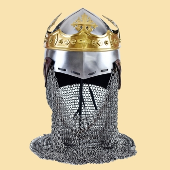 Helm von Robert Bruce - Mittelalterliche Beckenhaube - 1,6 mm Stahl