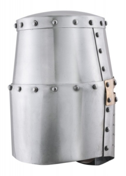 Preview: Grosser Topfhelm  -   14. Jh.  -  1,6 mm Stahl