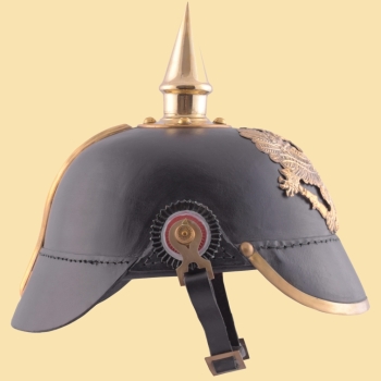 Preview: Pickelhaube der Preußischen Infanterie 1889  - Leder