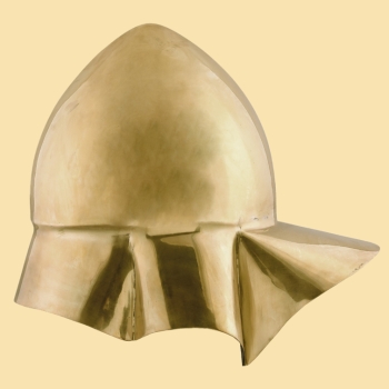 Preview: Böotischer Helm aus Messing  -  4. Jh. v. Chr.