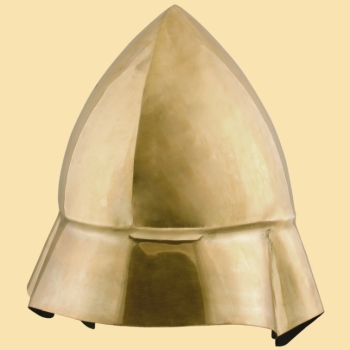 Preview: Böotischer Helm aus Messing  -  4. Jh. v. Chr.