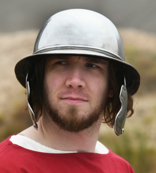 Preview: Gallischer Helm  - Typ Alesia -  1,2 mm Stahl