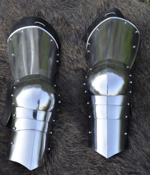Spätmittelalter-Beinzeug - 1,6 mm Stahl