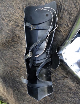 Preview: Spätmittelalter-Beinzeug - 1,6 mm Stahl