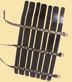 Preview: Wikinger Beinschiene  -  2mm  - Stahl - einzeln